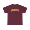 Budapest Shirt Gifts Tshirt Tee Crew Neck Short Sleeve