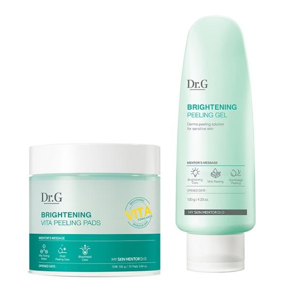 Brightening Peeling 2-Piece Set (Peeling Gel + Peeling Pad)