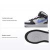 Air Force 1 Easy On Cómodas Suaves Antideslizantes Duraderas Media Caña Zapatillas para Niños Zapatillas para Niños Negro Blanco Azul FN1193-600