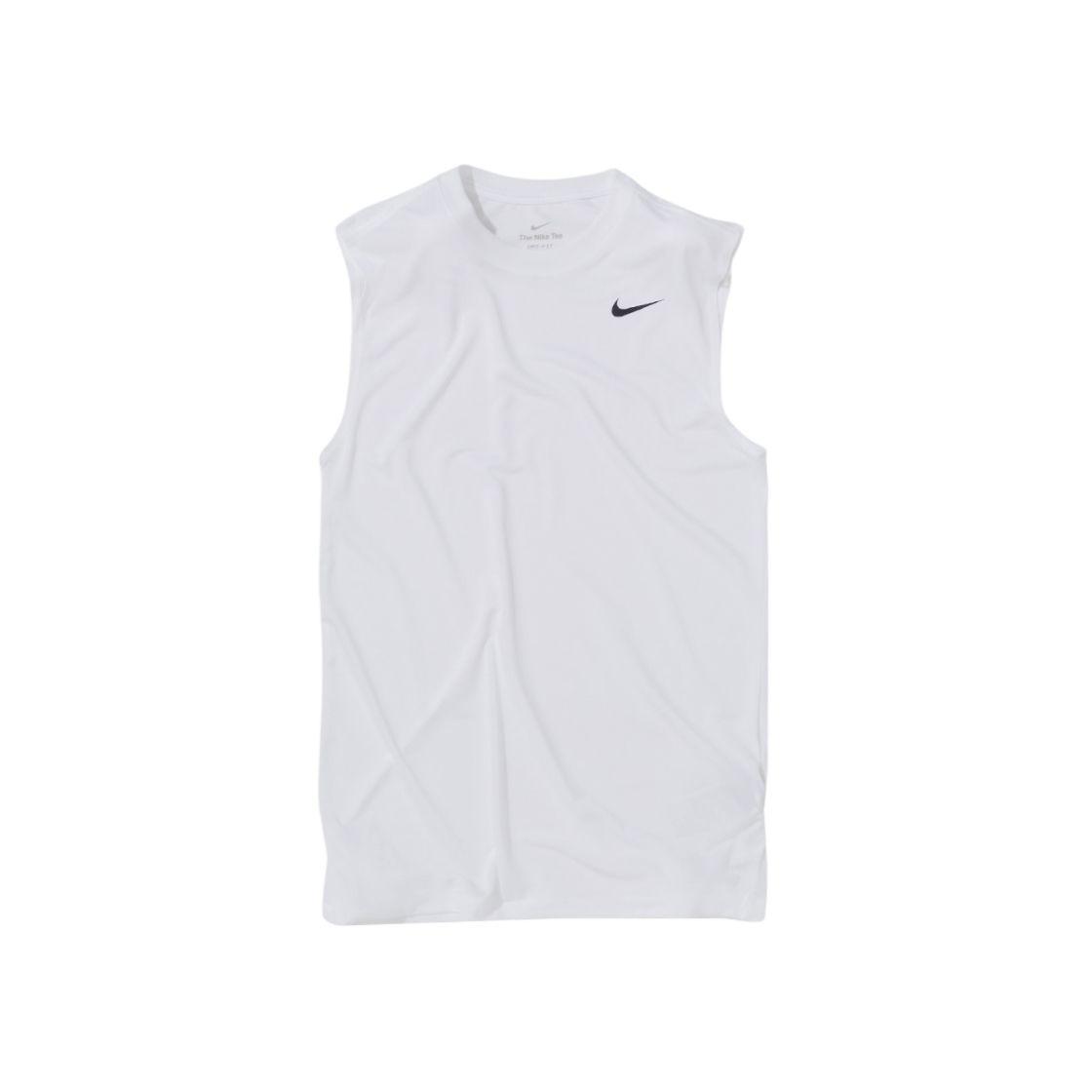 Nike Dri-FIT Legend Sleeveless T-Shirt  White Black  Men s DX0992-100 S