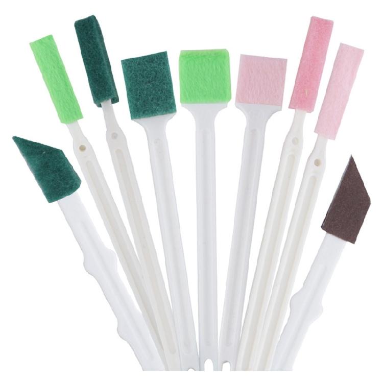 

1set/9pcs Comprehensive Brush Set For Thorough Cleaning Of Small Space And Hard To Reach Place Cleanliness Tool 1