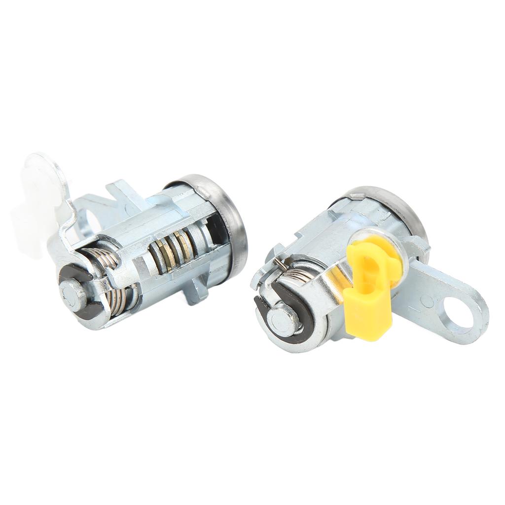 Pair of Front Door Lock Cylinder Set 6905135070 Aluminum Alloy Replacement for Tacoma 1995?2004