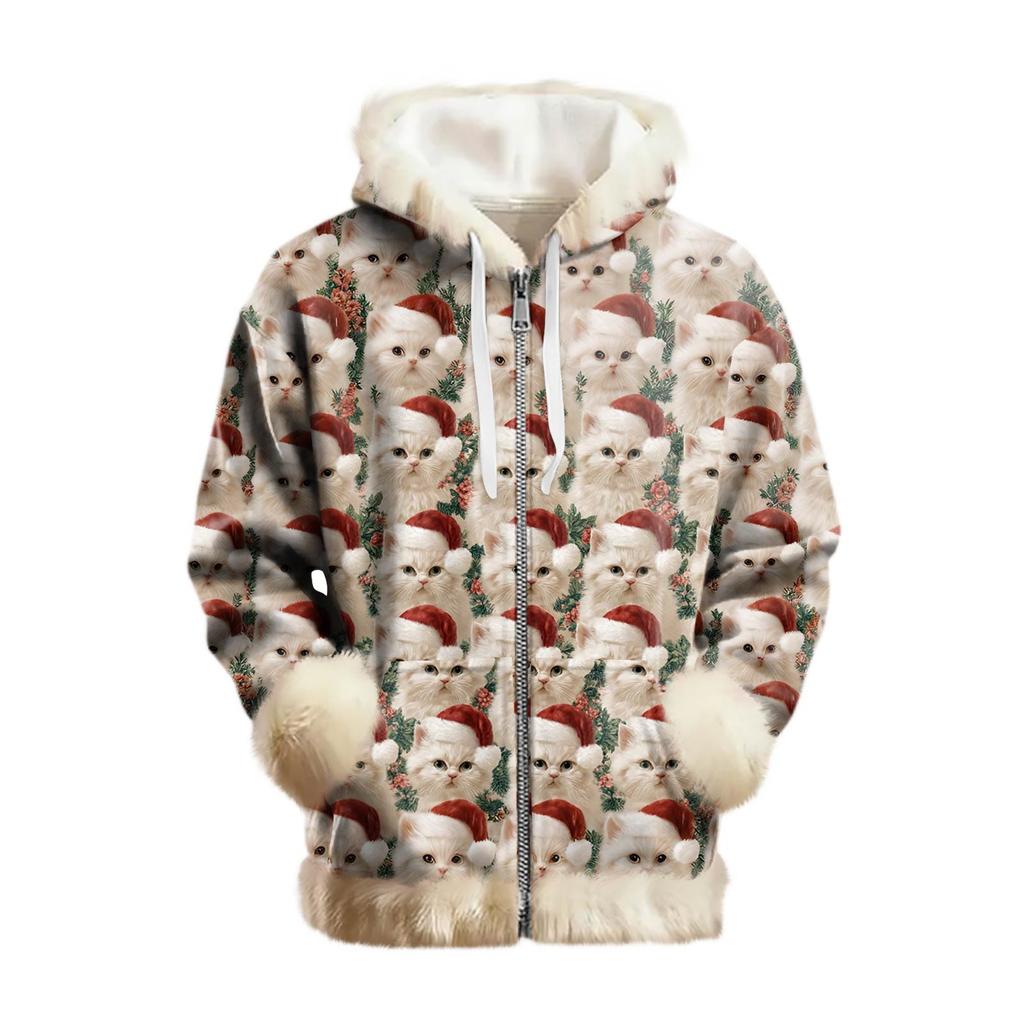 Men's And Women's Unisex Fashion Casual Top Solid Color Long Sleeve Pet Pocket Hoodie Sweatshirt