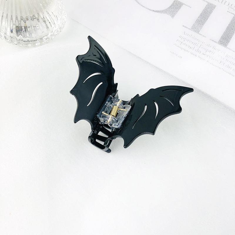 Halloween Bat Hair Claw Clip - Fun, Festive Hair Accessory for Updo Styles