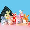 50Pcs Cartoon Rabbit Ear Candy Bags Animal Pattern Cookie Packaging Bags  for Home