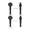 4 Pieces Geared Violin Pegs Stable Tuning Incremental for Violinists