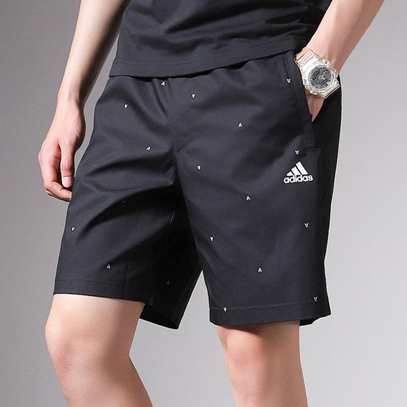 Adidas Dots Casual Sports Woven Breathable Shorts Men Shorts Black EK4724