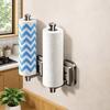 Wall Mounted Cling Film Storage Rack Easy Install Roll Paper Holder  Cabinet