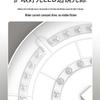Ultra-Thin Round LED Ceiling Light for Bedroom, Bathroom & Balcony - Modern Minimalist Design with Eye Protection
