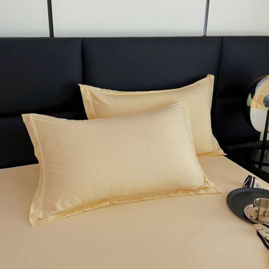 2 ks Povlak na polštář Jednobarevný Povlak na polštář Obálkový styl Potah na polštář pro Domov Ložnice Kanceláře Hotely Koleje