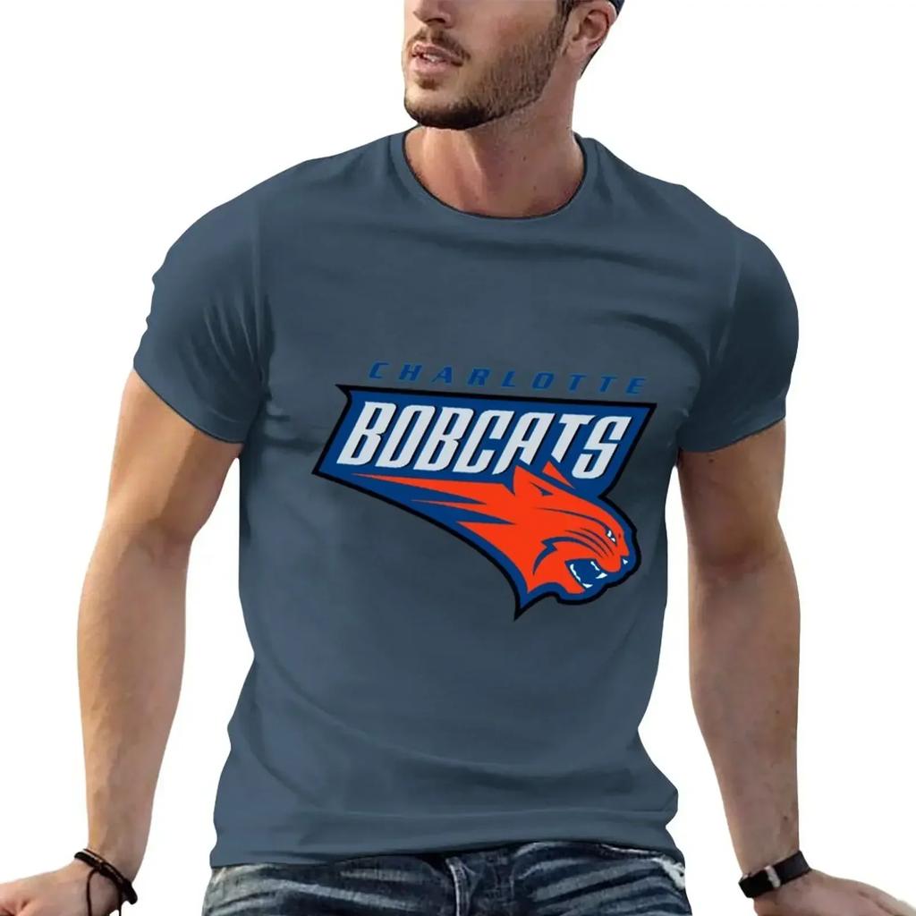 Bobcats merch T-Shirt sweat funnys Aesthetic clothing plain white t shirts