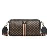 Retro Trend Fashion Printed Polka Dot Shoulder Crossbody Cylinder Bag Versatile Casual Women's Bag