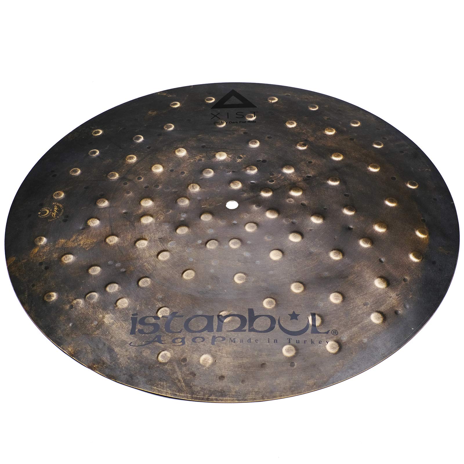 

Istanbul Agop Exist Dry Dark Series Xist Dry Dark Flat Ride Cymbal 20 inch