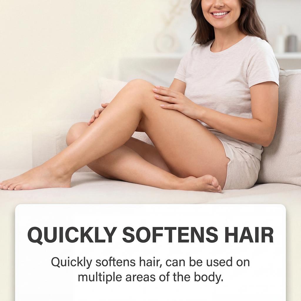 Mousse Removedor de Pelos Corporais Suave Cloudsense 140ml Remoção Rápida Suave Indolor Adequado para Uso no Corpo com Ferramenta Aplicadora
