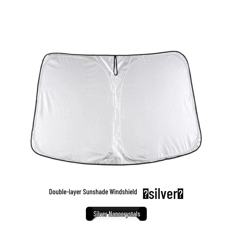 Car Sunshade: Foldable Windshield Privacy and UV Protection Cover