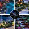 4PCS Landscape Fairy Light Garden Lights Solar Firework Lights Waterproof Sparkles Outdoor Decoration Light Yard Patio Pathway