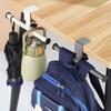 Clamp on Desk Side Hook Carbon Steel Desk Side Handbag Rack Desk Edge Hook  Home Office