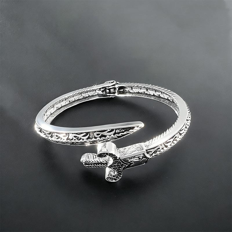 Vintage Sword Bracelet Versatile Totem Gothic Serpentine Bracelet