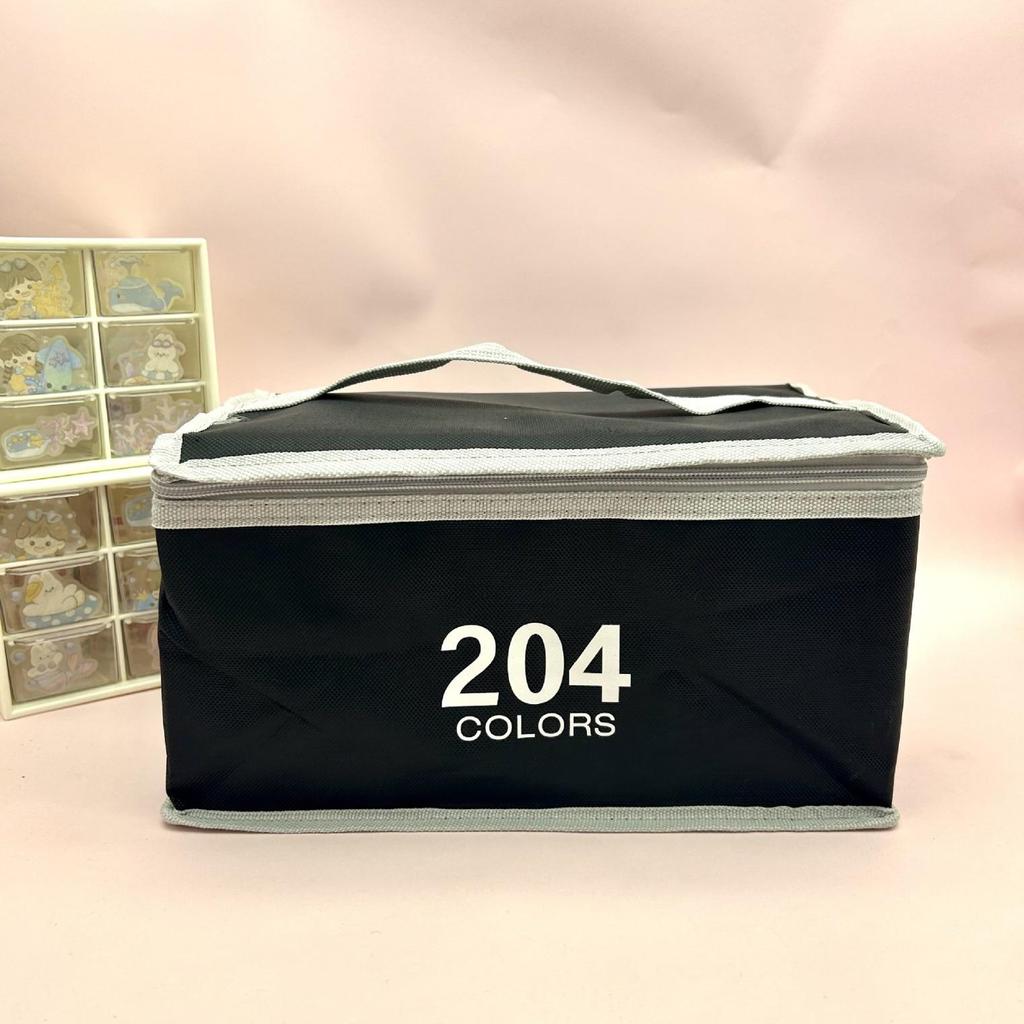 262-Color Dual-Tip Permanent Marker Set for Student Art & Painting