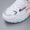 [Personalizado] Zapatillas de running de malla transpirable para primavera con suela gruesa antideslizante estilo dad, zapatos blancos pequeños de suela blanda a la moda para mujer