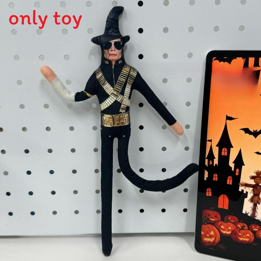 Michael Jackson Halloween Plush Doll With Skeleton Frame For Collectors