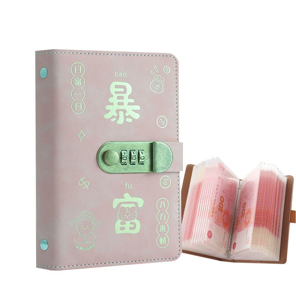 With Password Lock 100 Envelopes Money Saving Challenge Savings Challenges Book  Children