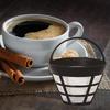 Basket Shape Coffee Filter Reusable Mesh Strainer for Drip Coffee Makers, Home Kitchen Use, Travel Camping Picnic Brewing Tool