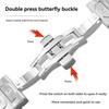 For Casio Watch GST-B100/S140/S110/S120/W130L/W300/400G/310 Modified Steel Belt Stainless Steel Belt Men's Recessed Bracelet