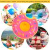 Cartoon Donuts Cup Cushion Multicolor Water Inflatable Coasters Portable Inflatable Circle Coasters Swimming Pool Party Decor