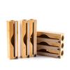 A wooden kitchen cling film dispenser, kitchen drawer aluminum foil and wax paper dispenser