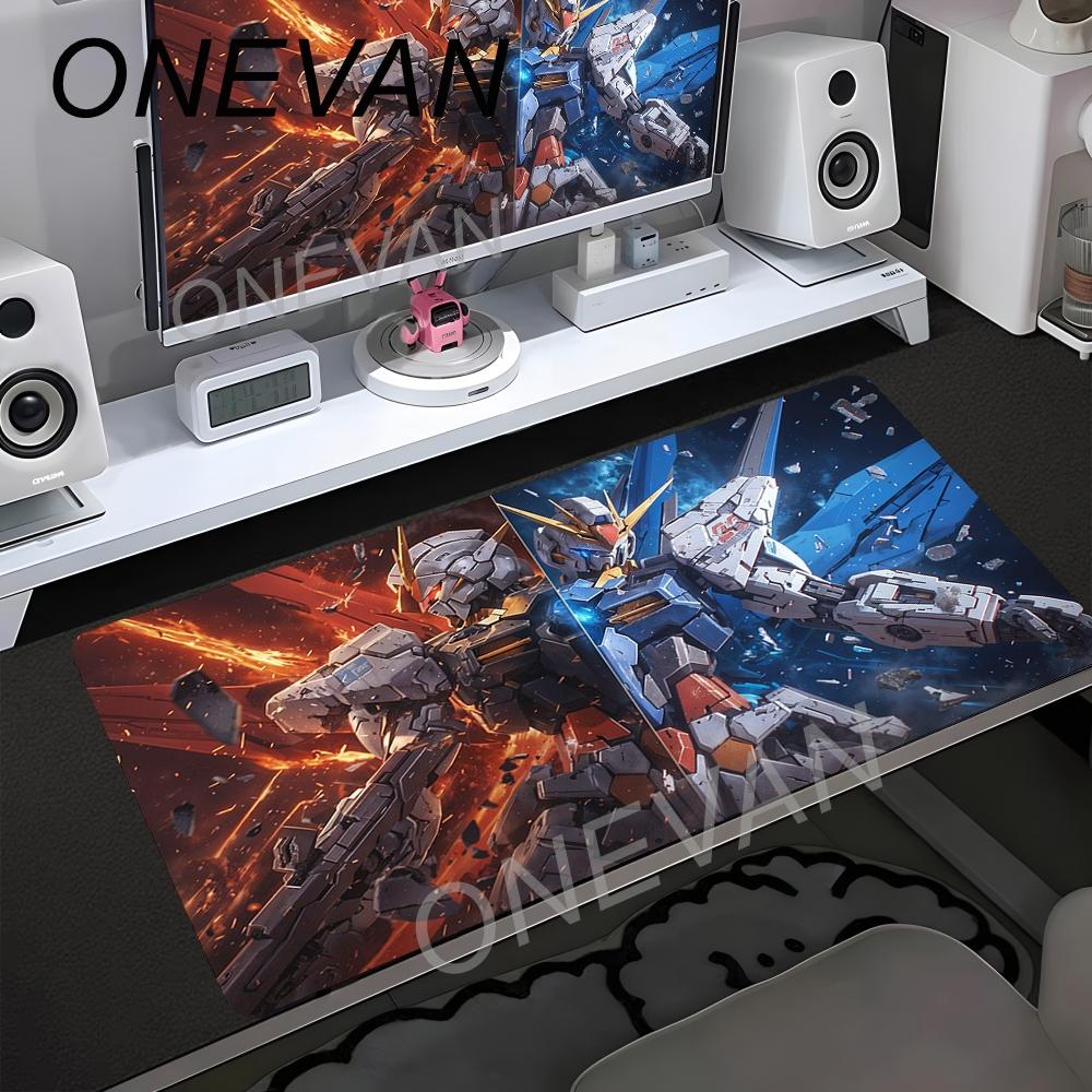 Japanese Anime Cartoon Mouse Pad Gundam Mouse Pad Oversized Computer Keyboard Pad Anime Game Animeanti-skid E-sports Speed Mat
