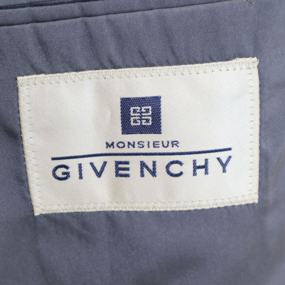 Givenchy 90s Wool Blend Old tailored jacket 90-78-165 Light blue Men's Used