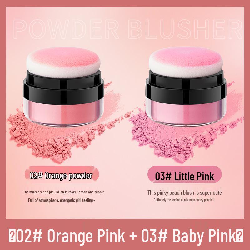 FOMIX Mushroom Head Air Cushion Blush & Highlighter - Soft Matte Rouge Powder Cream
