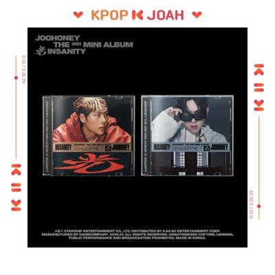 JOOHONEY () [GWANG : INSANITY)] 2nd Mini Album (LIMITED JEWEL Ver.)
