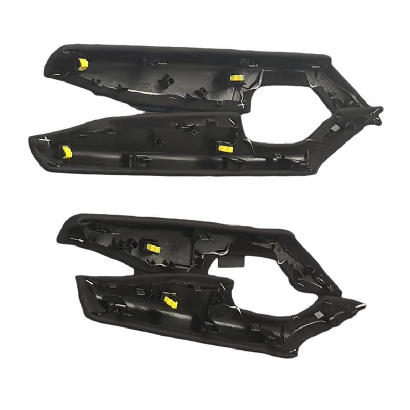 Front Rear Door Armrest Handle Cover Panel 4Pcs/Set For Toyota Hilux 2015-2024 Base Plate Lids L& R A