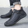 Autumn and Winter New Large Size Hot-selling Casual Handmade Men's Shoes Middle Help