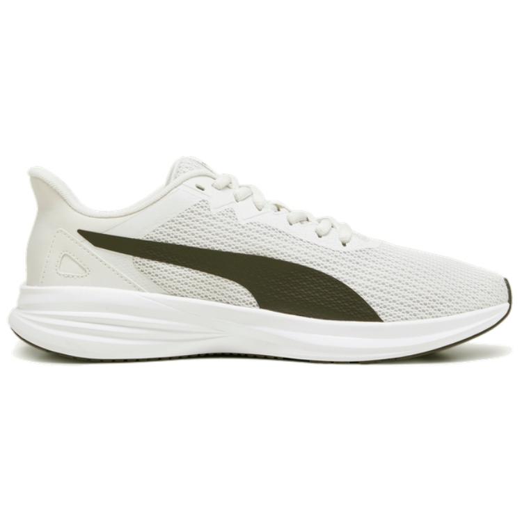 Puma Transport Modern Comfortable Versatile Shock Absorbing Durable Low Top Casual Running Shoes Unisex sneaker Black White 377030-11