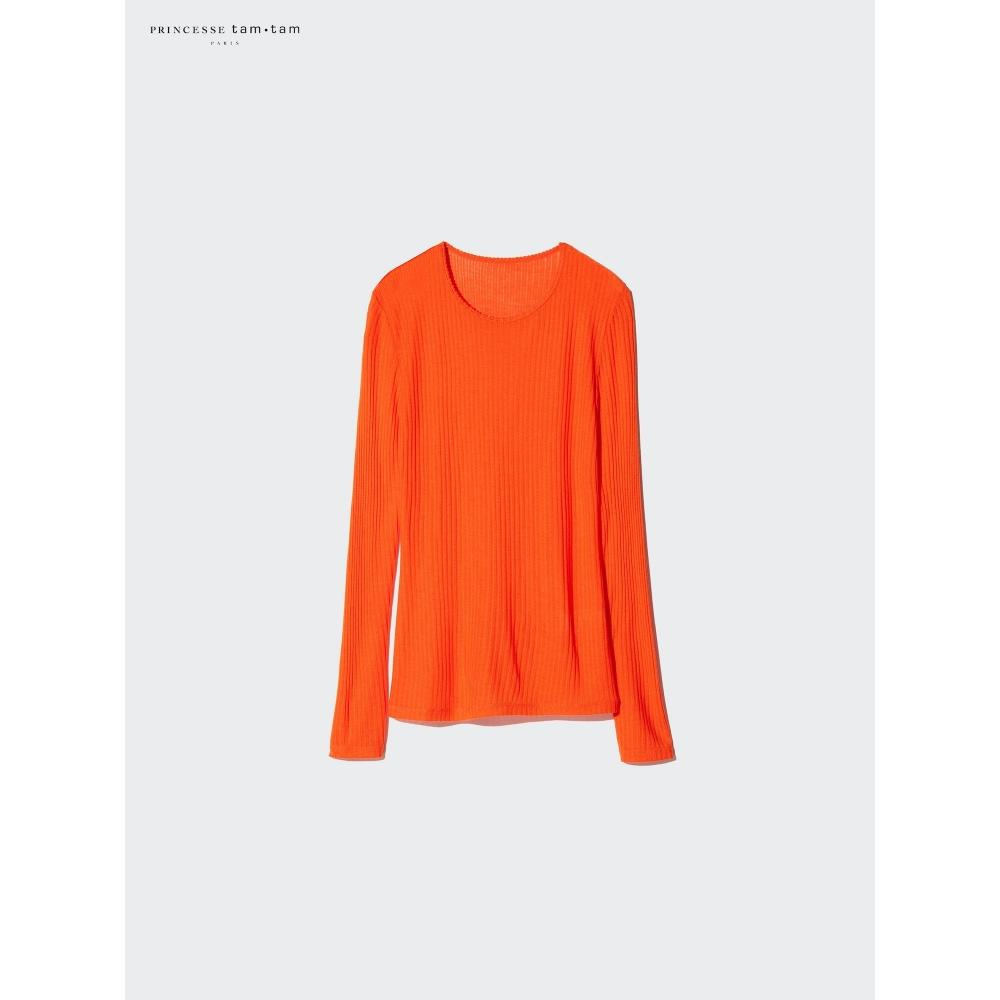 Uniqlo HeaTTech Cashmere Blend PoinTed T shirT
