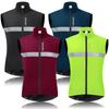WOSAWE Winter Warm Sleeveless Jacket Men's Autumn Cycling Vest Windproof Windbreaker Warm up MTB Bike Vest Cycling Clothes