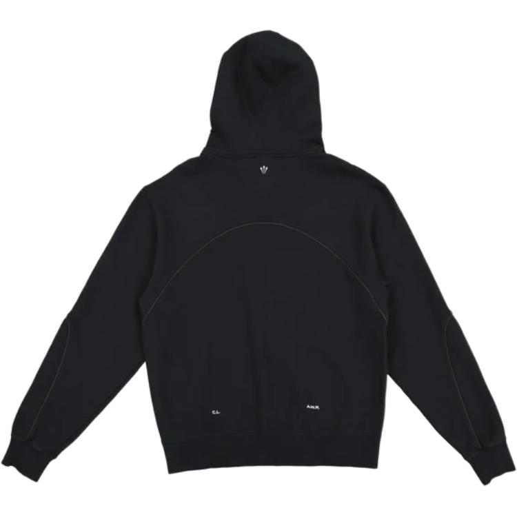 Nike Felpa Uomo con Cappuccio Manica Lunga Motivo Logo Nera HM5762-010