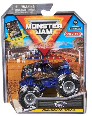 Monster Jam Stadium Series Championship Collection Monster Truck - 1:64 Scale with Collectible Trading Card (Son-Uva Digger)