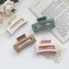 Vintage Claw Clip Hair Clips Colorful Solid Color Geometric Shape Hair Clips for Women Hair Claw Hairclip Girls Hair Accessories