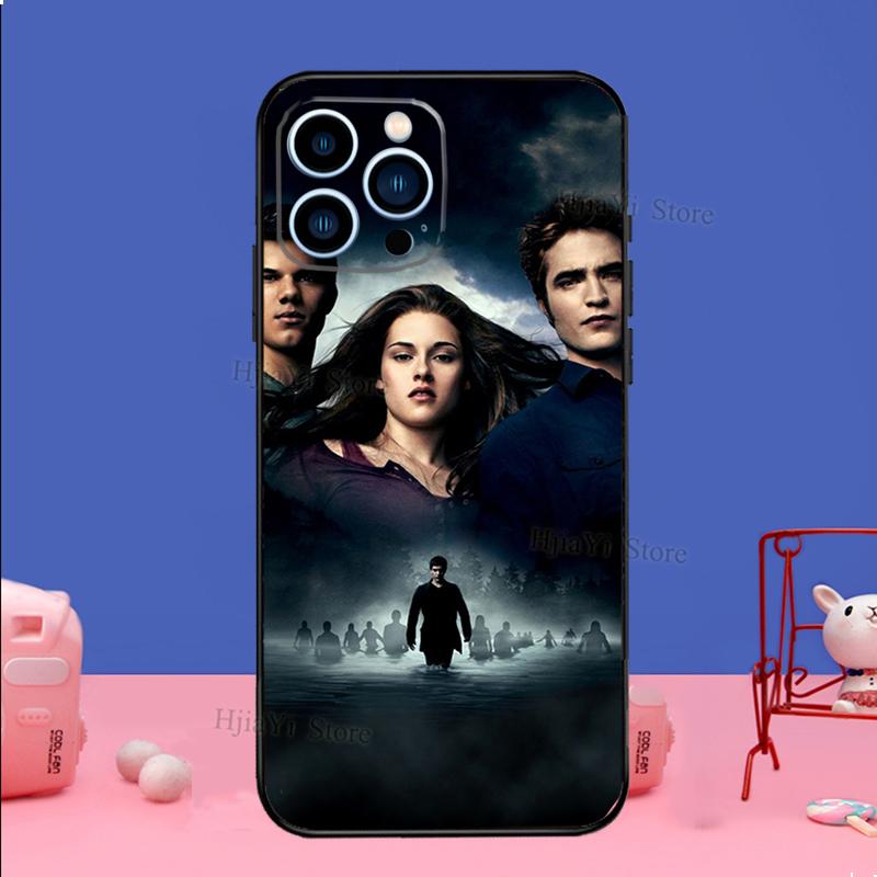 Twilight Saga Hülle Für iPhone 16 15 13 11 14 Pro Max 12 Mini Plus XR X XS Max Silikon Handyhülle