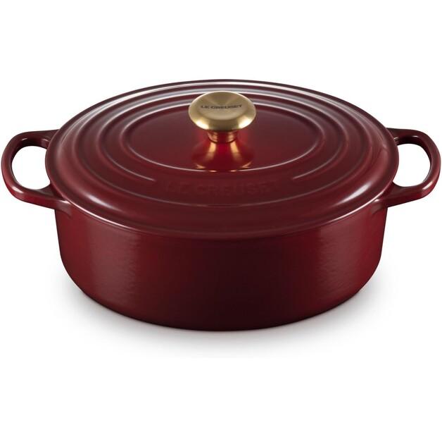 Cast Iron Roaster Le Creuset Signature Oval 29 Cm Garnet 4.7 L (21178299494441)