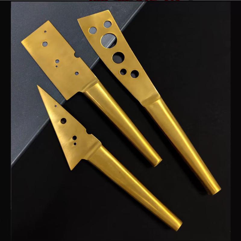 Wutuo Gold Stainless Steel Cheese Knife Set