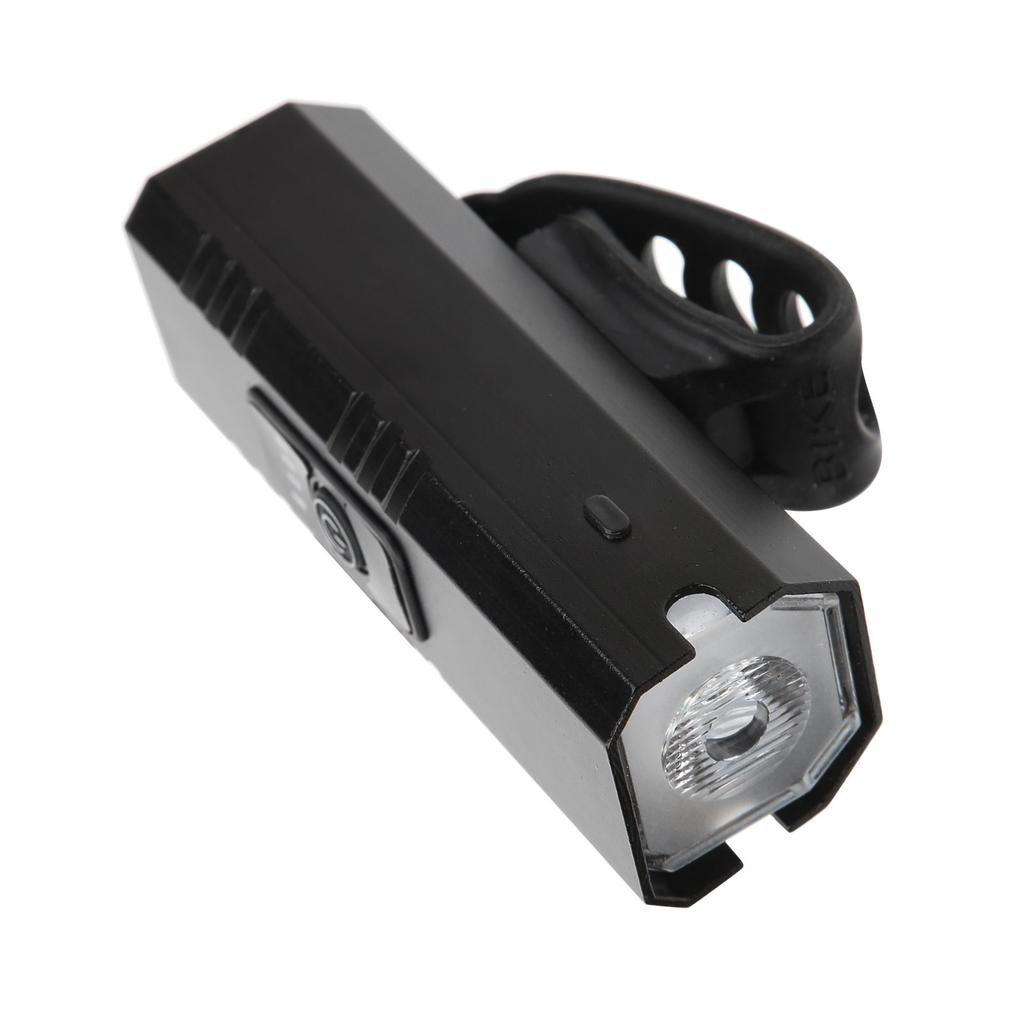 Rowerowa lampka przednia USB do ładowania, codzienna wodoodporna, aluminiowy stop, reflektor rowerowyL