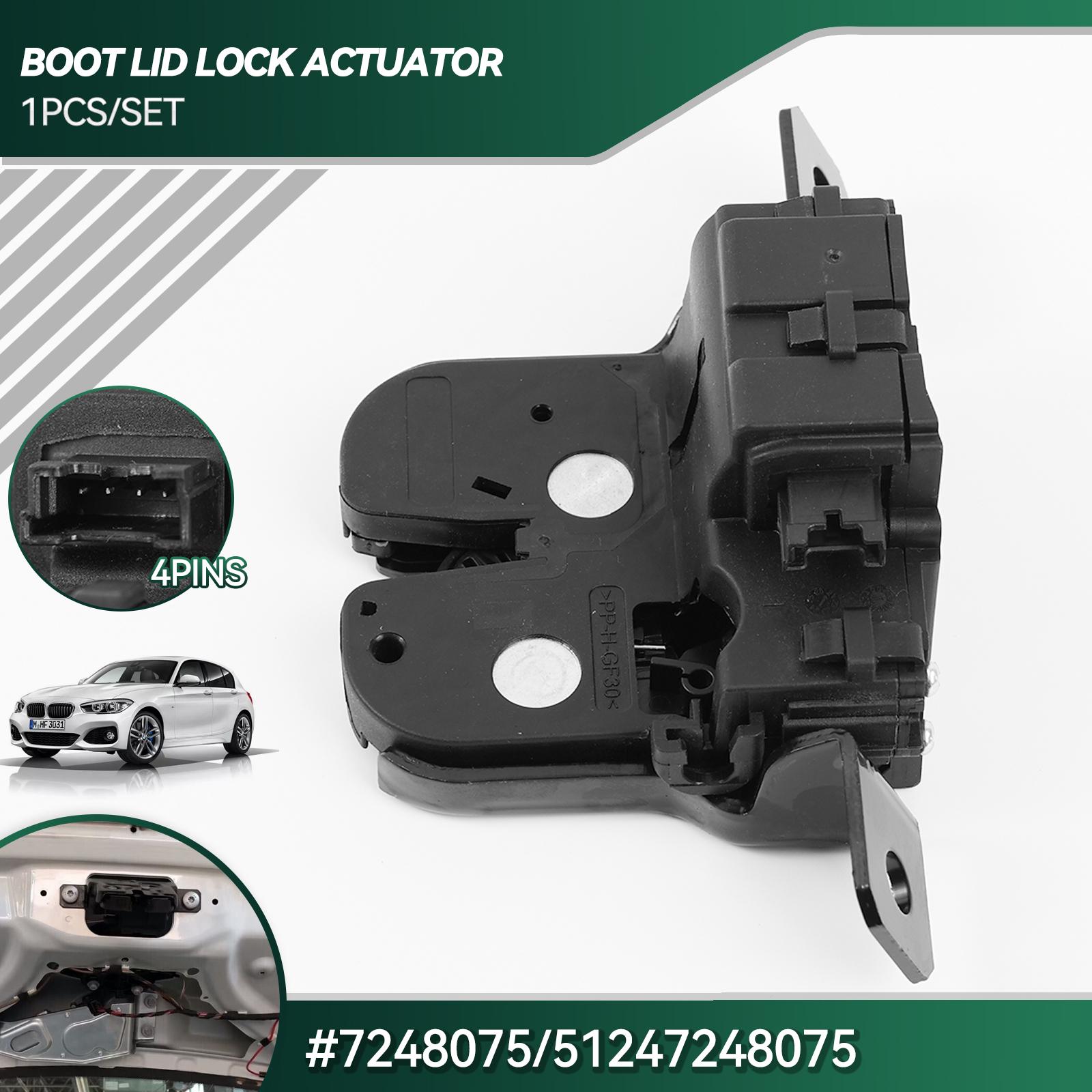 51247248075 Serratura Portellone Attuatore Serratura Portellone Per BMW Serie 1 F20 F21 nero