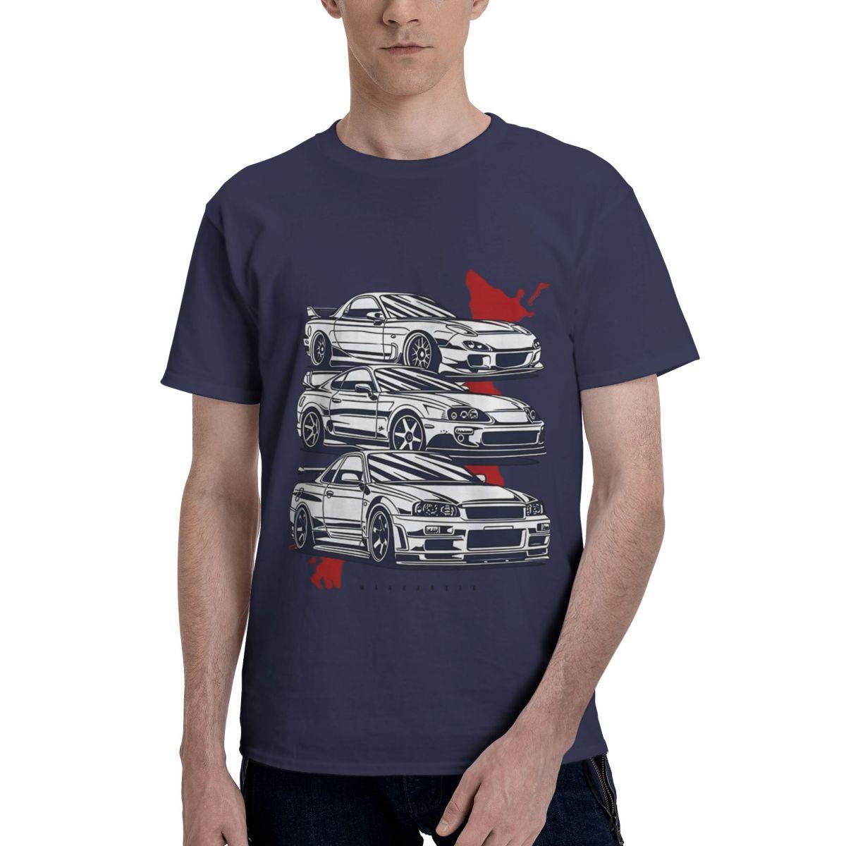 

Funny Car 100 Cotton Casual Breathable Confortable Cute High End Mens Clothing Men TShirt 4XL