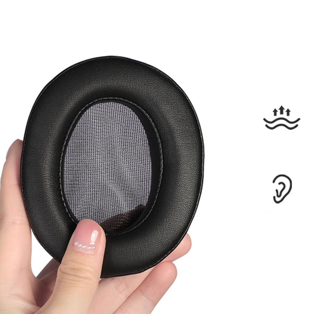 Weiche Protein-Ohrpolster für RP-HD10E RP-HD10 Kopfhörer Memory-Schaumstoff-Ohrmuscheln Leicht austauschbare Ohrpolster Ohrmuscheln Zubehör