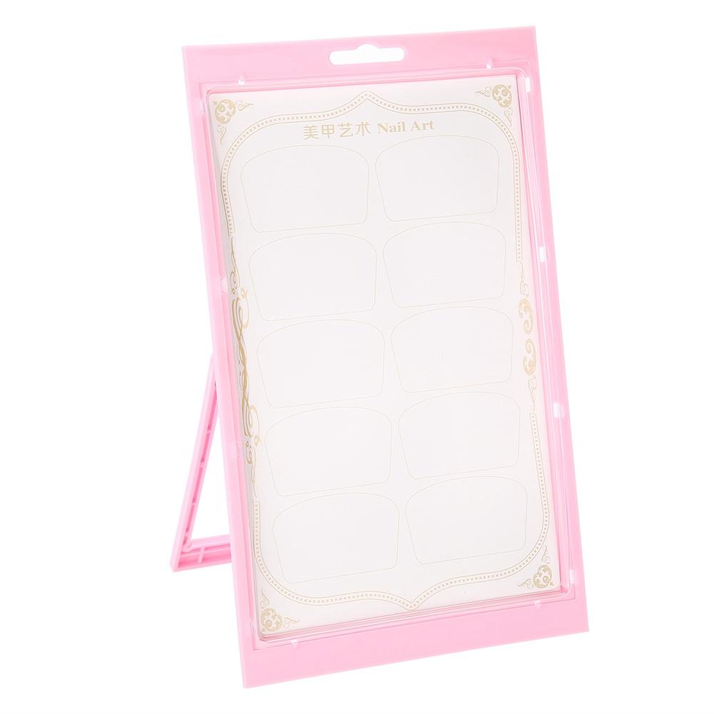Nail Art Display Stand Nail Polish Gel Color Display Card Nail Practice Manicure Tool
